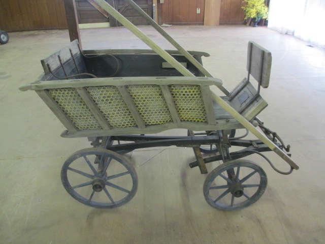 Wooden Goat Cart