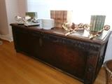 Gorgeous antique trunk from France