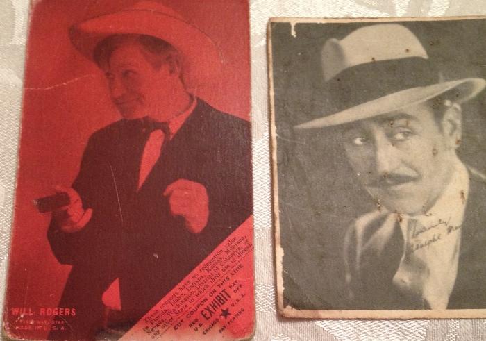 Old Movie collector cards