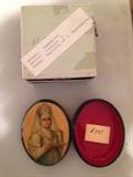 Antique Russian Lacquered box
