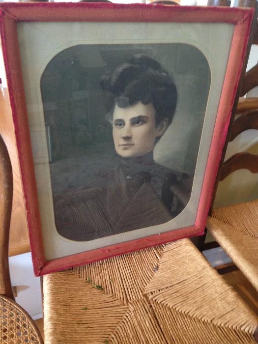 Beautiful antique photo, about 16x20, $50