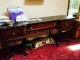 antique credenza