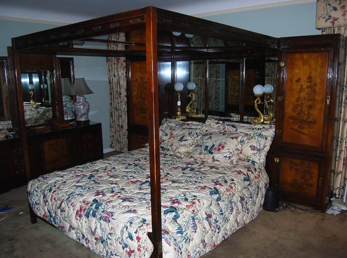 Bernhardt king size bedroom set