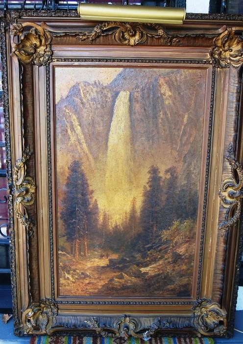 THOMAS HILL ANTIQUE PAINTING