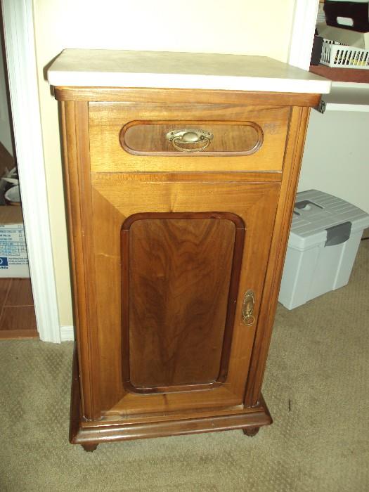 Marble Top Cabinet