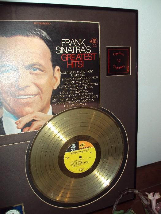 Sinatra Gold Record