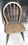 SET OF 6 ANTIQUE WOOD CHAIRS