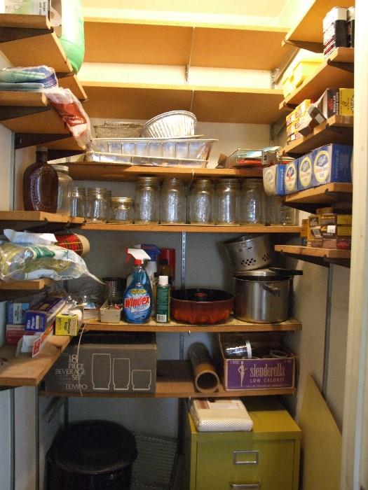 PANTRY FULL OF ASSORTED ITEMS