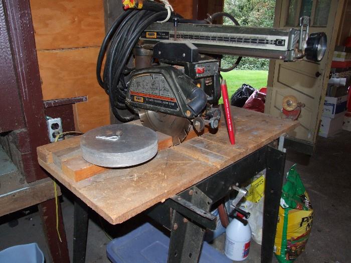 ANOTHER ANGLE OF RADIAL ARM SAW