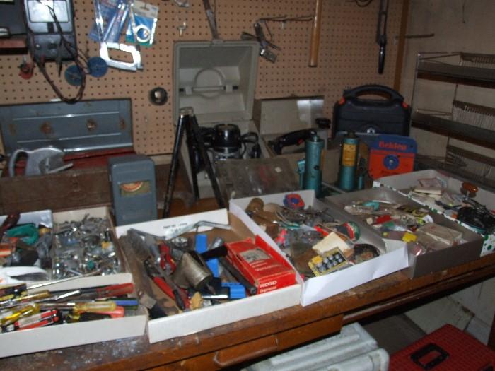 HUNDREDS OF TOOLS AND ACCESSORIES