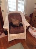 Love thus comfy wicker rocker. 