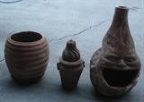 Terracotta pottery, chiminea