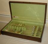 Silverplate flatware set