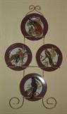 Fitz & Floyd bird plates