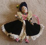 Composition Carmen Miranda doll