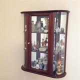 Small curio cabinet