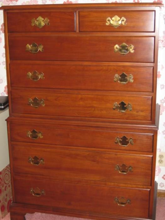 Henkel Harris Chest (second view) in the Colonial Heights Estate of Jim Haskins Collection