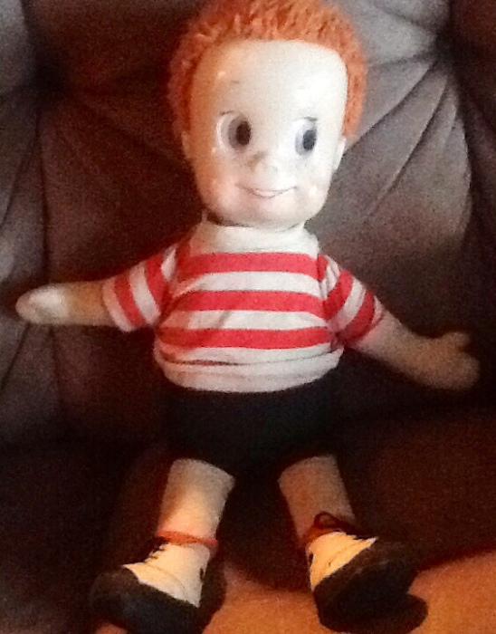 Matty Mattel boy doll from 1961