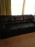 Black sofa