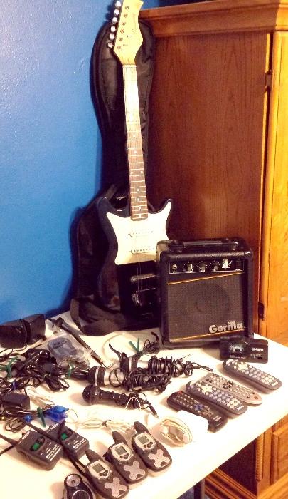 Electric guitar and accessories