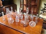 Signed and Hand blown Decanters