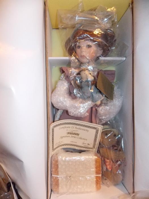 Seymore Mann doll in box
