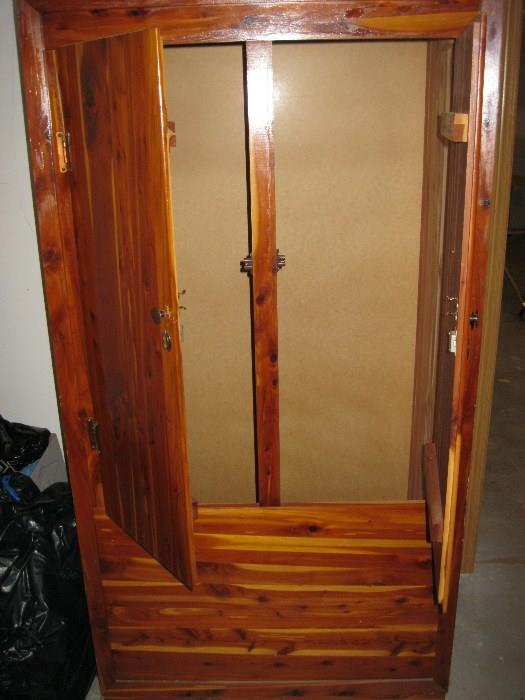 Cedar closet