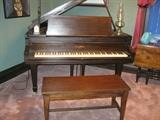 Henry F Miller Baby Grand Piano model 52285 from 1925-30