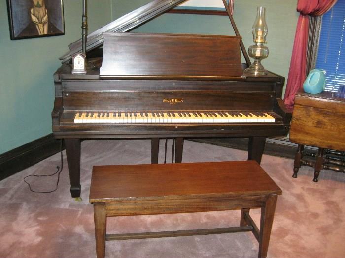Henry F Miller Baby Grand Piano model 52285 from 1925-30
