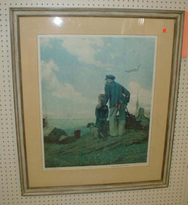 Norman Rockwell Autograph 