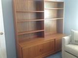 Solid teak book case