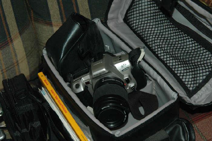 Minolta film camera