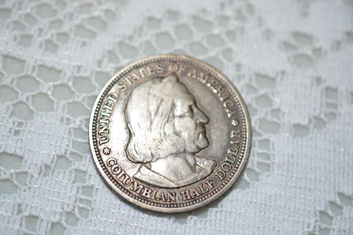 Columbian half dollar 1893 