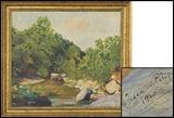Jessie W. Petty (1886-1974), "Texas Creek", 1925,
oil on canvas, 18 x 20 in. canvas size
Auction estimate: $800 - 1,200