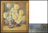 Adele Brunet (1871-1963), Floral Still Life,
oil on canvas, 30 x 26.5 in. canvas size
Auction estimate: $2,500 - 3,500