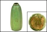 Van Briggle bud vase with green matte glaze, 1916,
5.25 x 2 x 2 in
Auction estimate: $200 - 400