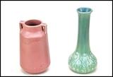 Two Rookwood Pottery vases, dated 1928 and 1921,
tallest is 7.75 in.
Auction estimate: $200 - 300