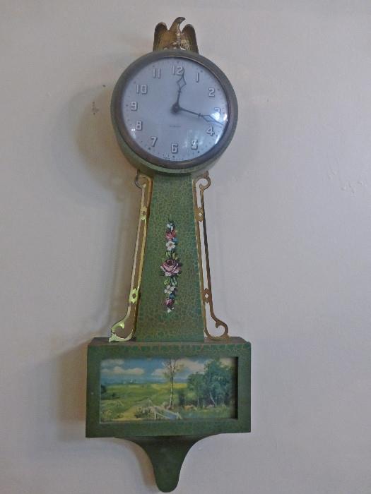 Gilbert Banjo Clock