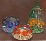 Paperweight collection 