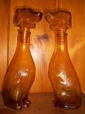 Dachshund decanters
