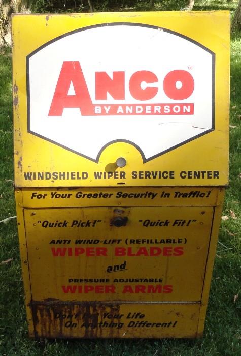 Anco, Wiper Display, Advertisement, Automotive, Gas, Oil, Man Cave, Advetisement