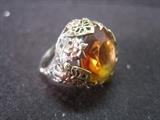 14 Kt Tri color Gold Ring 
