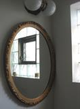 Ornate wall mirror