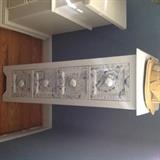 White 4 Drawer Accessories Cabinet $ 60.00