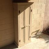 Wood Storage Cabinet $ 60.00