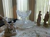 Large punch bowl