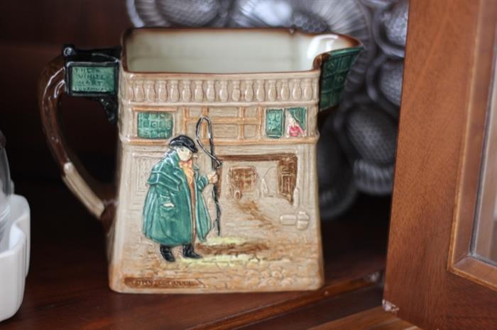 Royal Doulton jug with Dickens characters