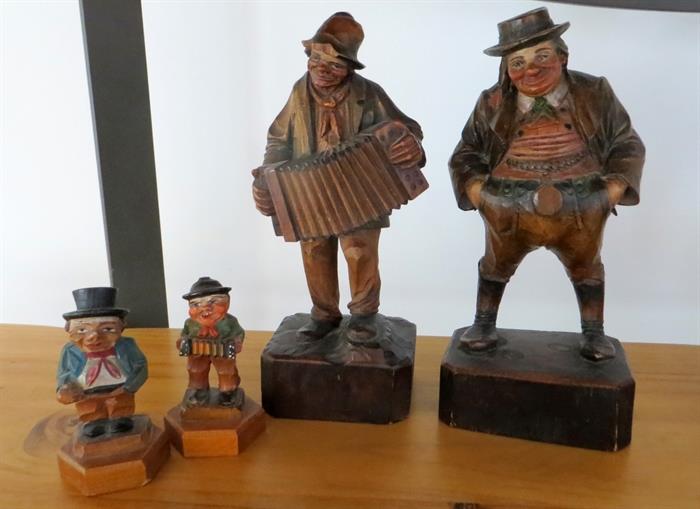Hand carved figures