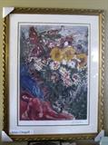 Mark Chagall lithograph.