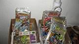 Lots of comic books.